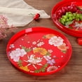 thumbnail image 1 of Neinkie Serving Tray, Easy to Hold Perfect Nested Serving Trays - Trays for Crafts with Cut Out Handles | Kitchen Nesting Trays for Serving Pastries, Snacks, Mini Bars, Chocolate, 1 of 6