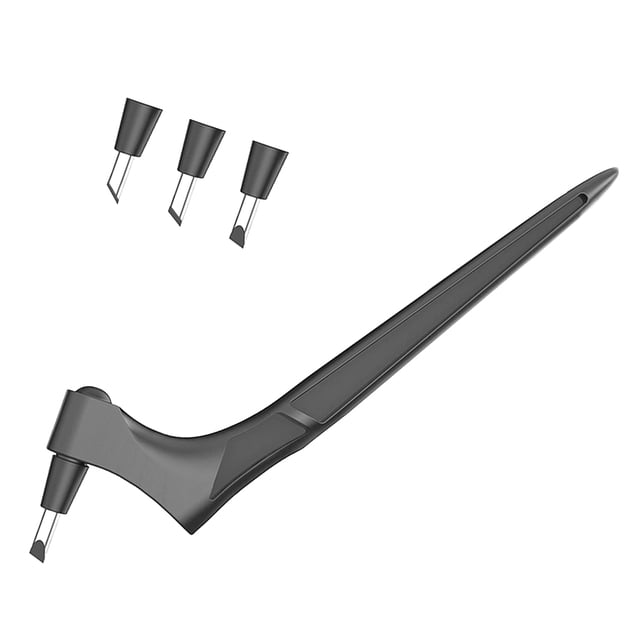 Naiovety Pluma para manualidades, cortador de papel con hoja giratoria de 360 °, herramientas de corte para manualidades, herramienta de grabado de Artesanía Gris Naiovety HA007102-03