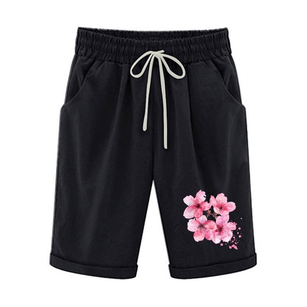 Cordón de Impresión de la Cintura Elástica Casual, Pantalones de Pijama para el Hogar, la Playa, la Ropa de Dormir Y el Uso Diario