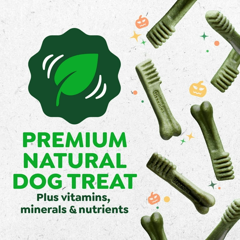 GREENIES Regular Petite Dental Dog Treats, Pumpkin Spice Flavor