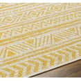 thumbnail image 5 of BoutiqueRugs Haluk Bohemian, Transitional Area Rug - Outdoor Safe - Bone, Brass, Gemstone - 7'10" Square, 5 of 8