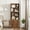 Brown, variant on Towallmark Bookcase with Doors Industrial Bookshelf 71.4in Tall Farmhouse Bookcases Wooden 6 Shelf Bookshelves for Bedroom, Living Room, Home Office, Grey