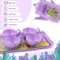 thumbnail image 4 of YOPTOP Children's Play House Toys Plastic Afternoon Tea Snack Set Simulation Snacks Cartoon Dinosaur Tea Set Gift Box Set, 4 of 7
