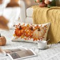 thumbnail image 5 of Sm:)e Pumpkin Maple Leaves Fall Pillow Covers 12x20 Inch, Cushion Covers for Sofa Seasonal Home Decor, 5 of 8