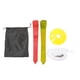 thumbnail image 2 of Juego de banderas y cinturones de fútbol con bandera para niños, adolescentes, adultos, entrenamiento en interiores y exteriores, rojo y amarillo, 2 of 8