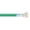 Copper, variant on CAT6 400-MHz Shielded Solid Bulk PVC Cable, Green - 1000 ft.