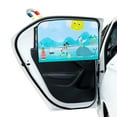 thumbnail image 3 of OFFCURVE 2-Piece Anti-Glare Reversible Magnetic Collapsible Car Window Shades, 30.71"L x 19.29"H, 3 of 7