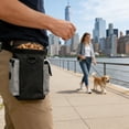 thumbnail image 6 of Dog Treat Pouch with Adjustable Waist Belt, Waterproof Training Bag Clicker & Poop Bags, Multi-Use Snack Storage for Walking Hiking Black, 6 of 6