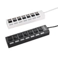 thumbnail image 2 of 7 Ports Design Universel Bureau à Domicile LED USB 2.0 Adaptateur de Charge Hub, 2 of 7