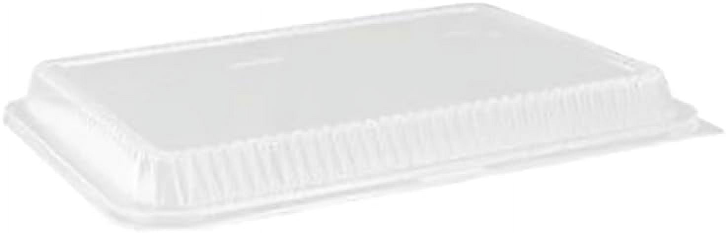 Half Cookie Disposable Aluminum Sheet with Dome Lid For Baking & Storing (10)
