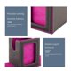 thumbnail image 1 of Card Storage Box for Trading Cards, Card Deck Box with Display Window Card Deck Case, 1 of 5