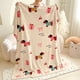 thumbnail image 5 of Manta de Franela Navideña con Estampado Navideño para La Siesta Del Sofá Del Dormitorio, 5 of 6