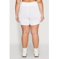 thumbnail image 5 of Womens Plus Size High Waist Bike Shorts, 5 of 5