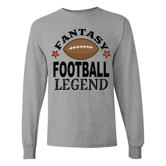 Inktastic Fantasy Football Legend Sports Long Sleeve T-Shirt