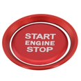 thumbnail image 3 of Red Engine Start Stop Button Cover for Compatible Models, 3 of 7