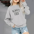 thumbnail image 2 of Fesfesfes Athletic Shirts For Girls Girls Crewneck Oversized Sweatshirt Children Fashion Long Sleeve Pullover Tops 1-12 Years, 2 of 6