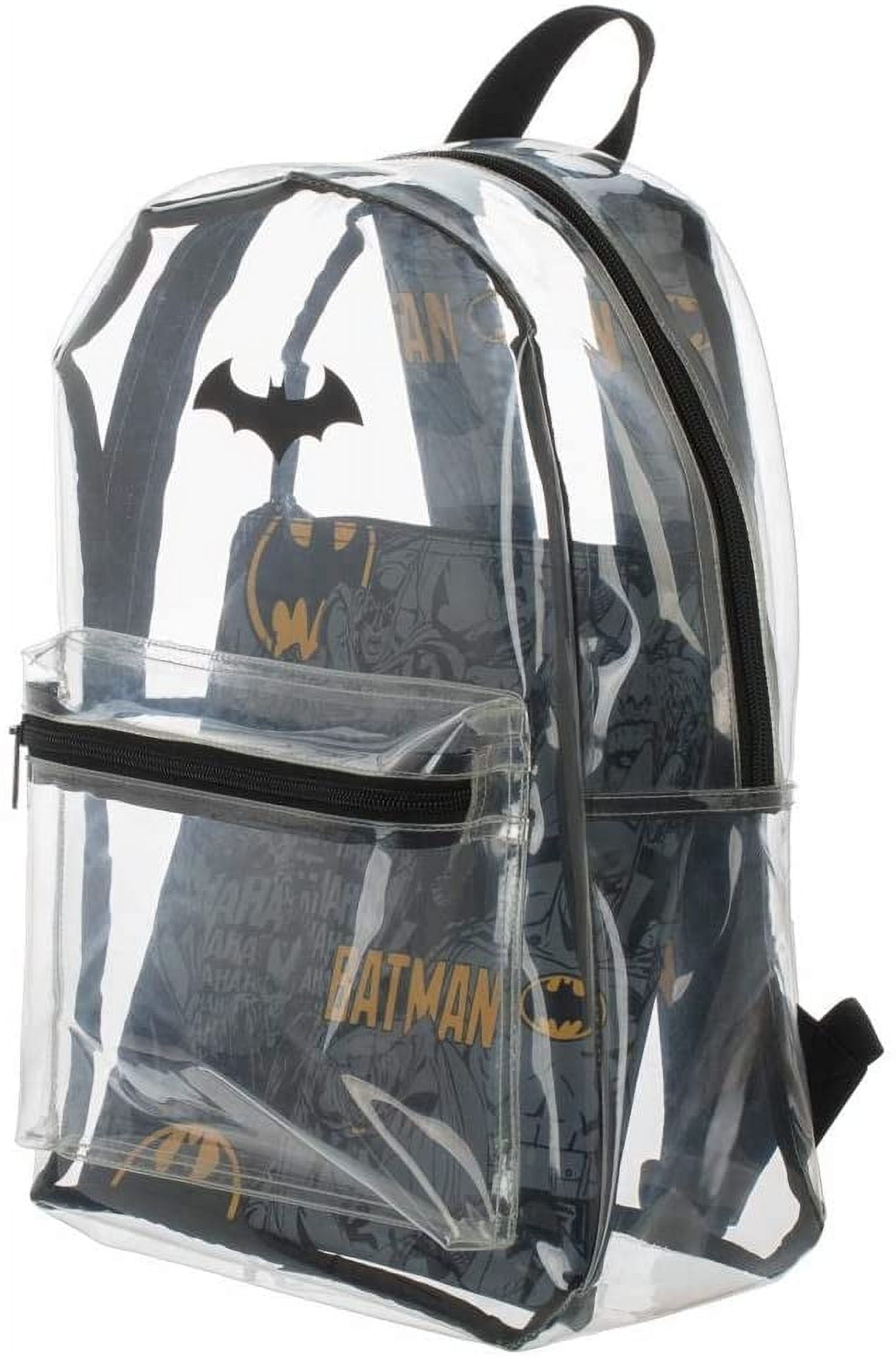 DC Comics Batman Clear Backpack