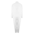 thumbnail image 6 of 2 Piece Sets for Women 2025 Fall Travel Outfits Long Sleeve Tracksuit Joggers Sets Half Zip Sweatsuit Matching Set White XXL, 6 of 7