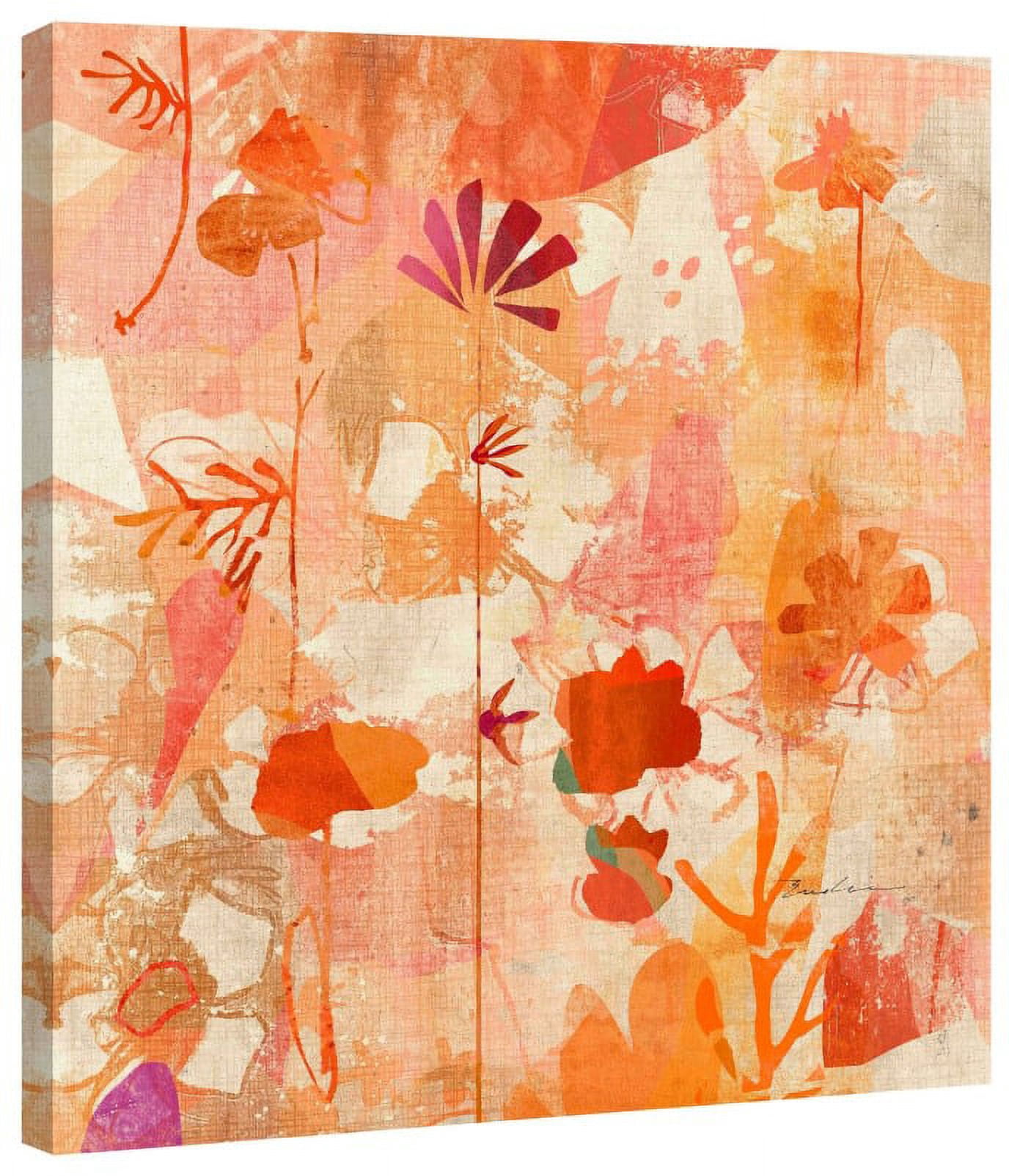 "Summer Sun Is Faint" Painting Print on Wrapped Canvas