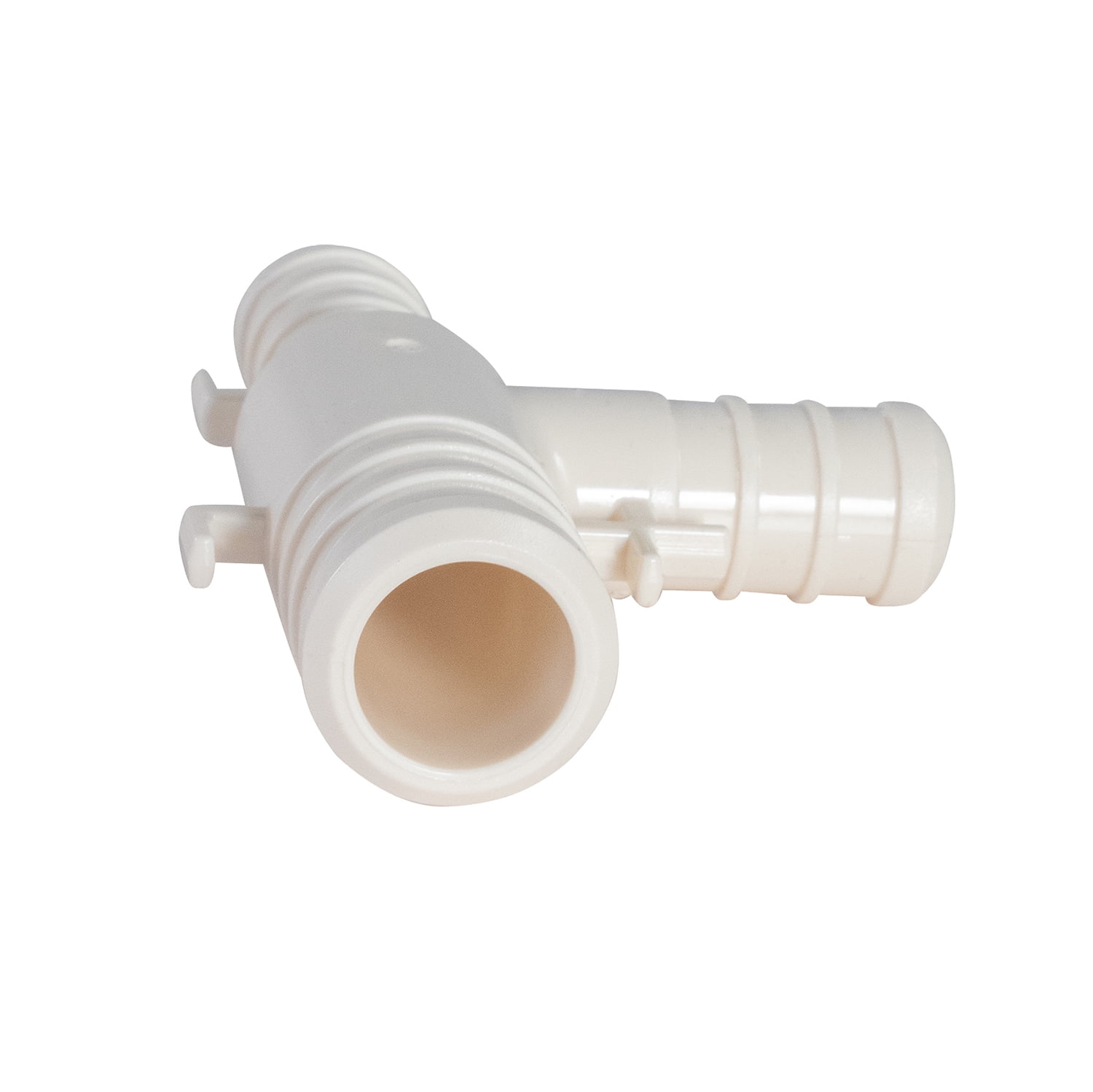 Supply Giant 5-3411PPRT Plastic PEX Poly Alloy Reducing Tee Barb Pipe Fitting 3/4 x 1/2 x 1/2 Inches Pack of 5
