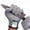 Gray, variant on 1 Pair Cut Resistant Gloves Food Grade Level 5 Protection, Safety Kitchen Cuts Gloves for Oyster Shucking, Fish Fillet Processing, Mandoline Slicing, Meat Cutting and Wood Carving (M)