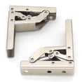 thumbnail image 1 of 2pcs Thickened 90 Degree Foldable Hinge Bracket Connecting Cabinet Hinge Hidden Bracket Table Frame Furniture Accessories, 1 of 5