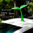 thumbnail image 4 of Pegatinas tridimensionales 3D para coche, techo creativo, plántulas de árboles pequeños, brotes de soja, anticolisión, cuerno de diablo, cuerno de vaca, venta de linda decoración para coche, 4 of 6