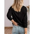 thumbnail image 2 of Weardear Womens Zip Up Sweatshirts Jackets Long Sleeve Casual Loose Outwear with Pockets, 2 of 6