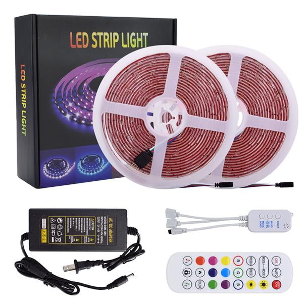 Details about   50cm-2m Battery Operated 5050 RGB LED Strip Light Waterproof Craft Hobby Light 