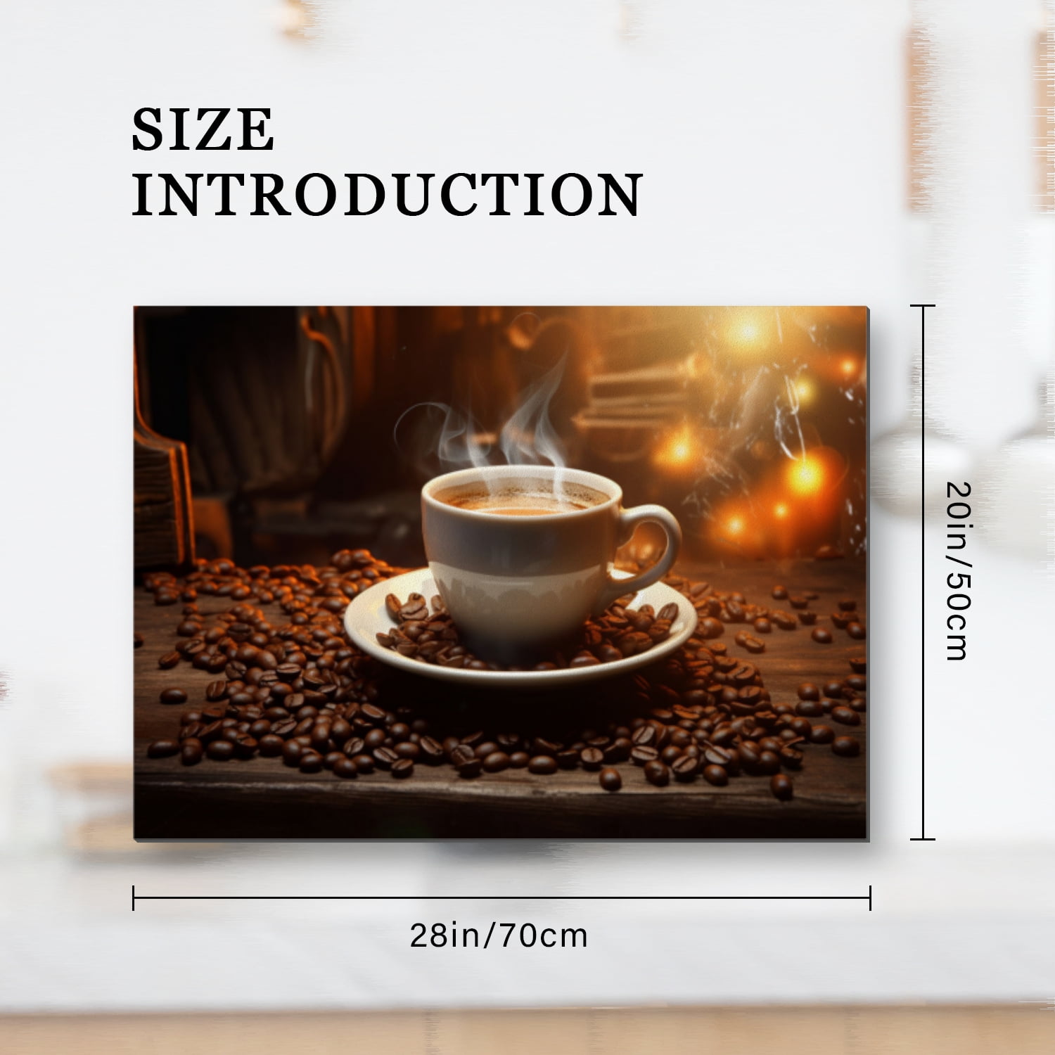 Square Stove Top Covers, Black Coffee Print Non-slip Foldable Electric Stove Burner Covers, Glass Induction Cooktop Protector Mat for Kitchen RV (28×20 Inch)