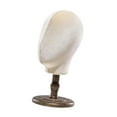 thumbnail image 1 of TISHITA Mannequin Head Model with Base Hat Display Stand for Headwear Jewellery Home Antique Base, 1 of 8