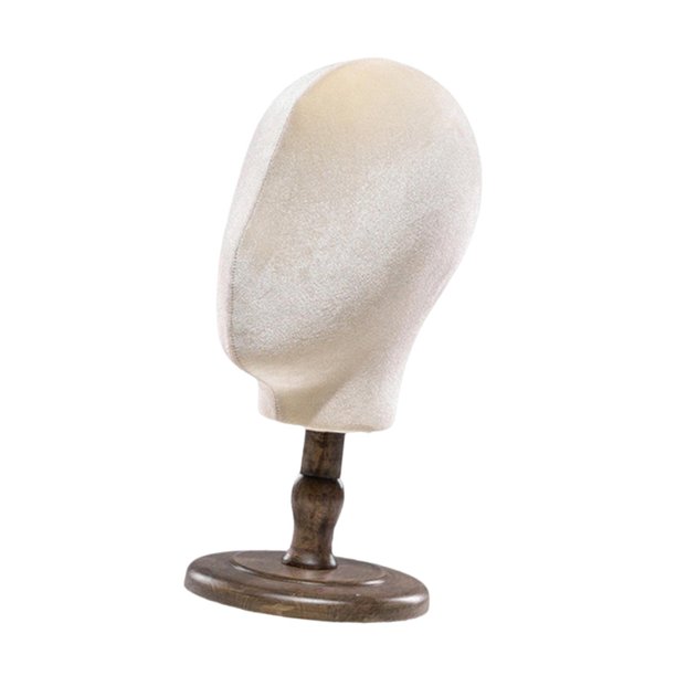 Soporte de exhibición de sombrero modelo de cabeza de maniquí con base para colgar pelucas Soporte para pelucas Base antigua