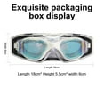 thumbnail image 4 of Adult Swimming Goggles | Leak-Proof Comfort Fit | UV Protection & Anti-Fog Lenses | Adjustable Headband | Unisex Design for Men & Women | 1 Pair, 4 of 4