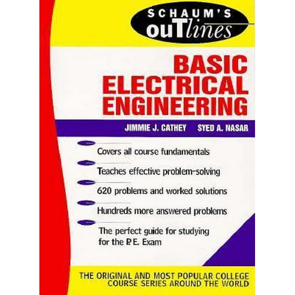Pre-Owned Schaum's Outline of Basic Electrical Engineering (Schaum's) (Paperback) 0070102341 9780070102347