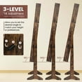thumbnail image 6 of Costway Jewelry Mirrored Cabinet Armoire Organizer Storage Box with Stand Christmas Gift Brown, 6 of 10