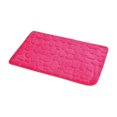thumbnail image 1 of Bath Rug Memory Foam Mat 3D Pebble Pink 32"L x 20"W, 1 of 6
