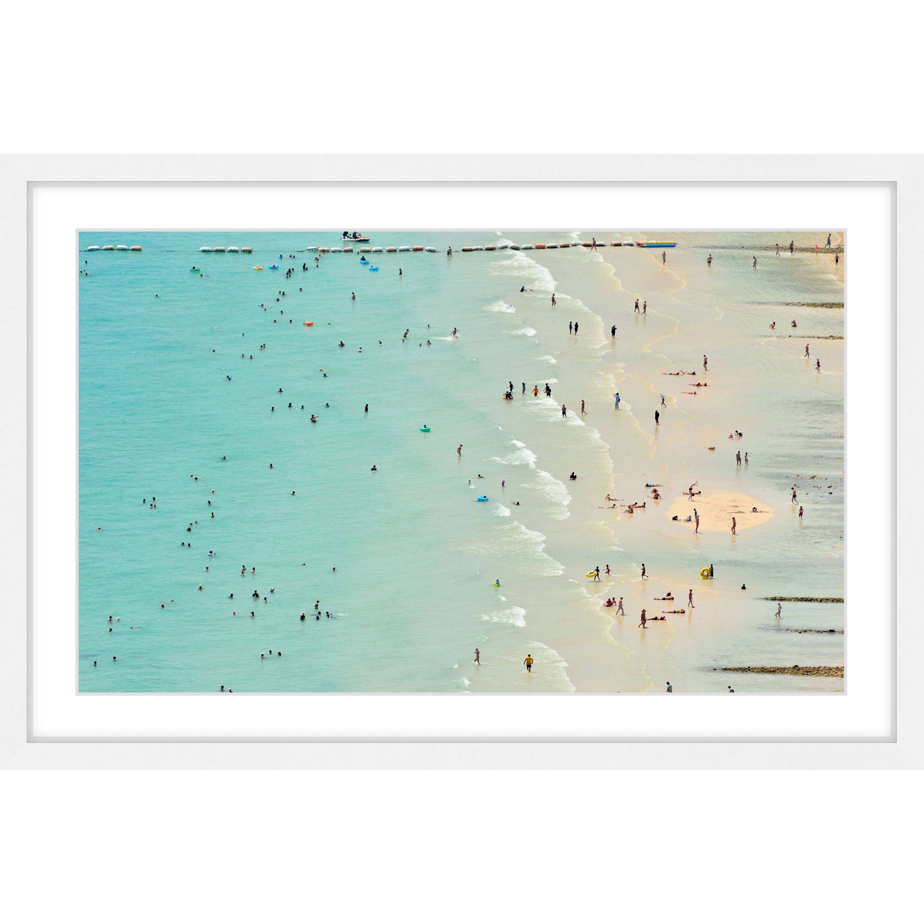 Marmont Hill "Fun at the Beach" Framed Painting Print