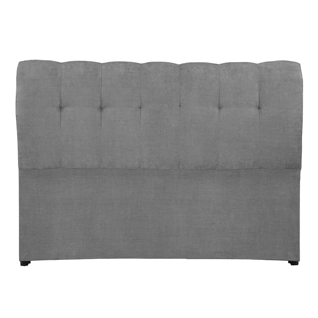 Cabecera Queen Size Nube Dicasa Gris Oscuro