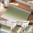 thumbnail image 5 of Rectangle Rug 2x3Ft Sage Green Gradient Ombre Soft Indoor Throw Rugs Carpets for Living Dining Bedroom Kids Room Non-Slip Playroom Crawl Rug Floor Mats Solid Color Background, 5 of 9