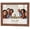 Barn Brown, variant on 12x10 Frame Brown Bamboo with Dark Coffee/Walnut Finish | Solid Wood Picture Frame Width 0.75