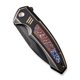 thumbnail image 4 of WE Knife Hyperactive Frame Lock 23030-4 Vanax Flamed Black Titanium Knives  Cuchillo, 4 of 4