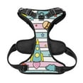 thumbnail image 5 of Lsque Space Doodle Dog Harness, No-Pull Pet Harness with 2 Leash Clips, Adjustable Soft Padded Dog Vest with Easy Control Handle for Large Dogs-Large, 5 of 9