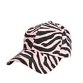 thumbnail image 2 of Awdenio Baseball Cap Mens and Women Fashion Baseball Cap Adjustable Classic Low Zebra Printed Hat Unconstructed Cap, 2 of 3