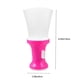 thumbnail image 2 of Cepillo de barbero grande rosa para el cuello con cerdas suaves y mango ergonómico para la limpieza del cabello en salones de belleza., 2 of 5