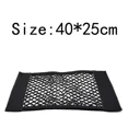 thumbnail image 2 of 3pcs40x25cm Car Trunk Storage Elastic String Net Mesh Bag Car Magic Tape Sticking Holder Pocket Organizer Car Accessories Styling, 2 of 5
