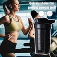 thumbnail image 4 of Shake Sports Cup - 500ml Protein Powder Mixer for Meal Replacement, Portable and Durable, 4 of 7