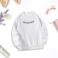 thumbnail image 1 of Sudadera de manga larga para mujer, ropa de calle, ropa deportiva, jersey estampado, Tops, sudadera con cuello redondo para mochilero y trabajo , S S, 1 of 10