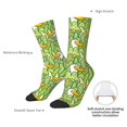 thumbnail image 2 of Yiaed Cartoon Duck Print Great elasticity Crew Socks Sports socks for Men and Women, 2 of 5