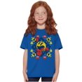 thumbnail image 4 of Ugly Christmas Pixel PACMAN Snowflake Crewneck T Shirts Boy Girl Teen Brisco Brands X, 4 of 6