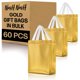 thumbnail image 1 of Bolsas de regalo Nush Nush Gold Bulk, 60 unidades, 20 x 10 x 25 cm, 1 of 6